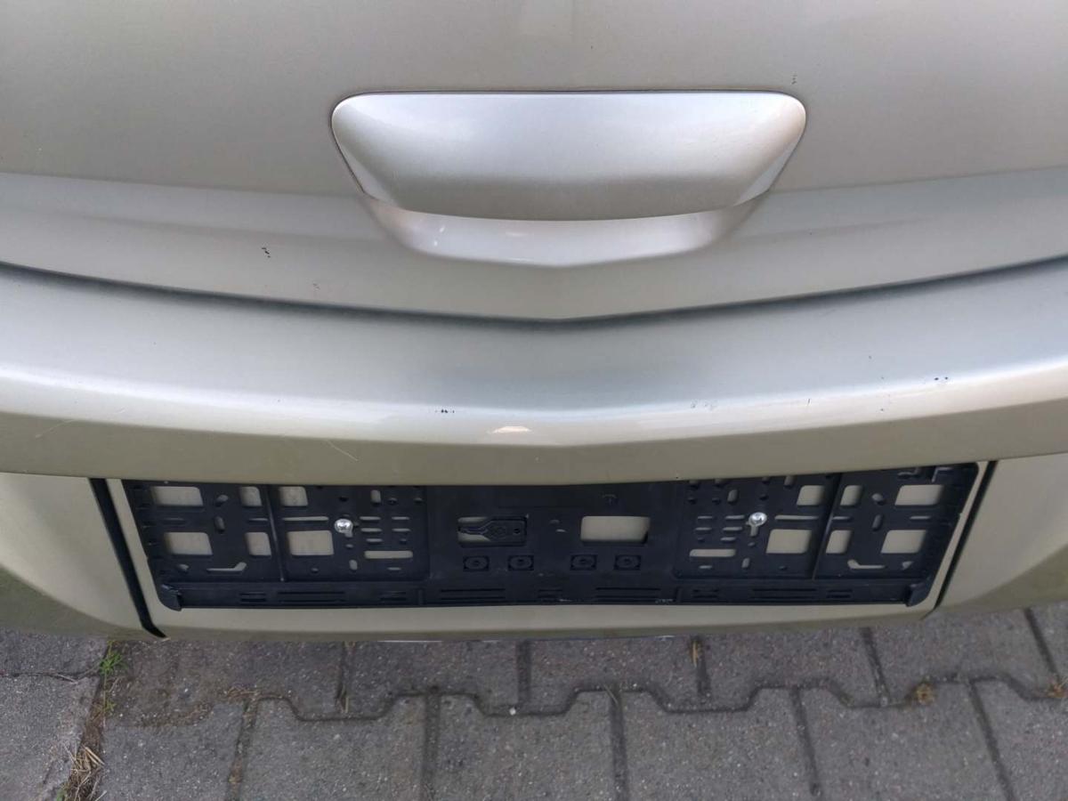 Opel Corsa D original Stoßstange Stossfänger hinten Champagnersilber Z40M 3-Türer Bj.2007